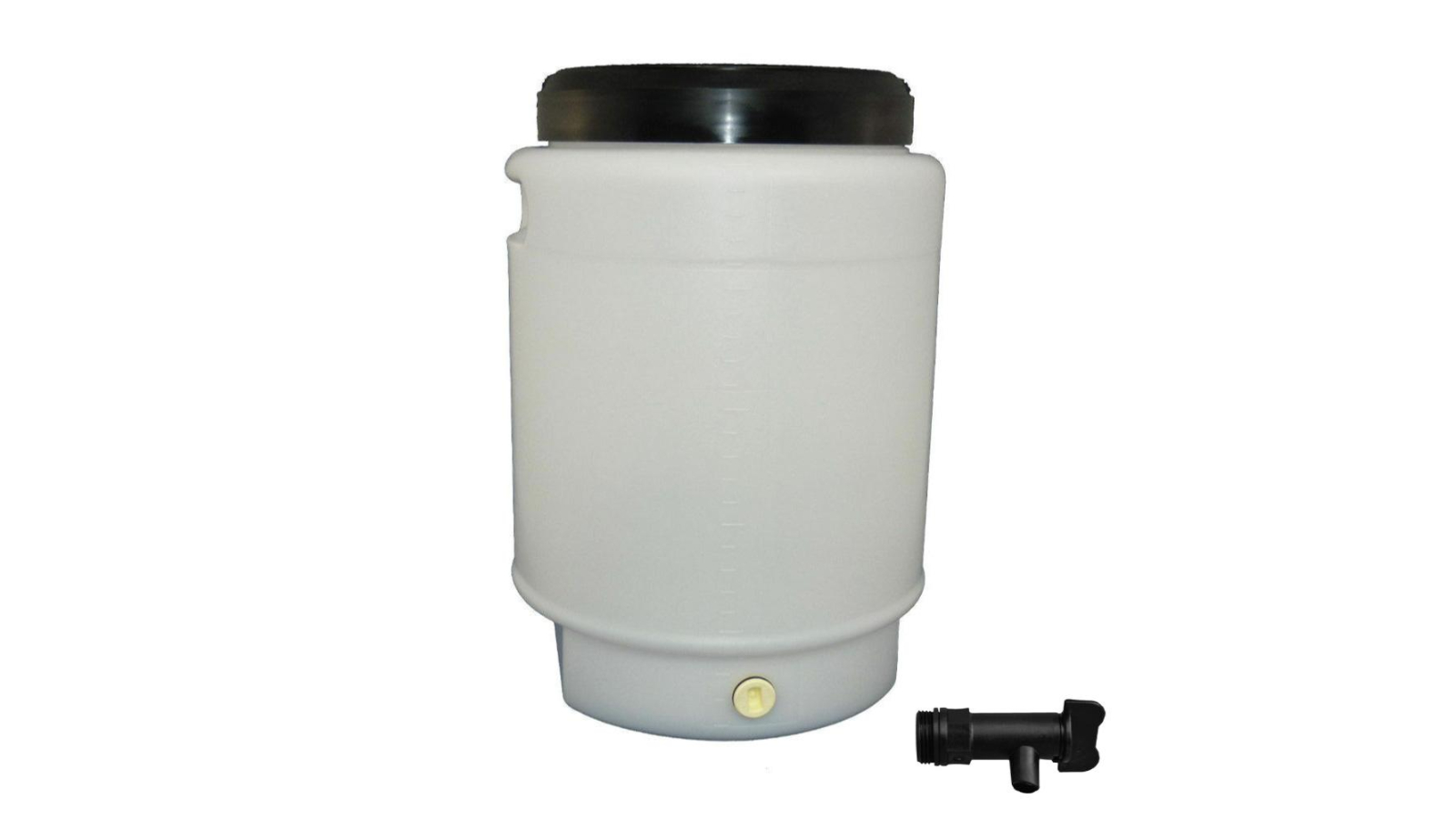 Kitchee Plastic Fermenter Keg with Lid and Tap - 25L