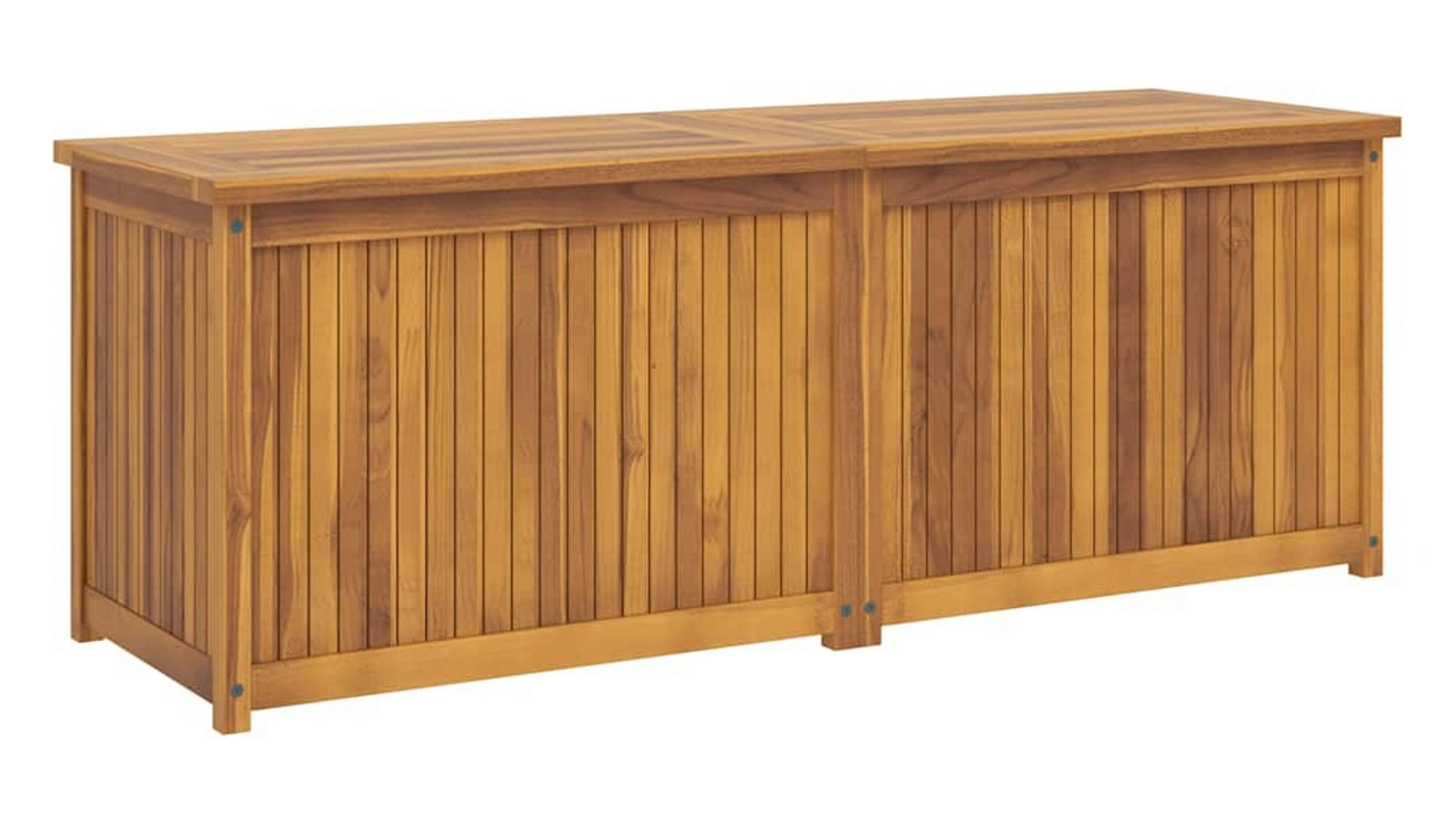 vidaXL 150 x 50 x 55cm Solid Wood Teak Garden Box