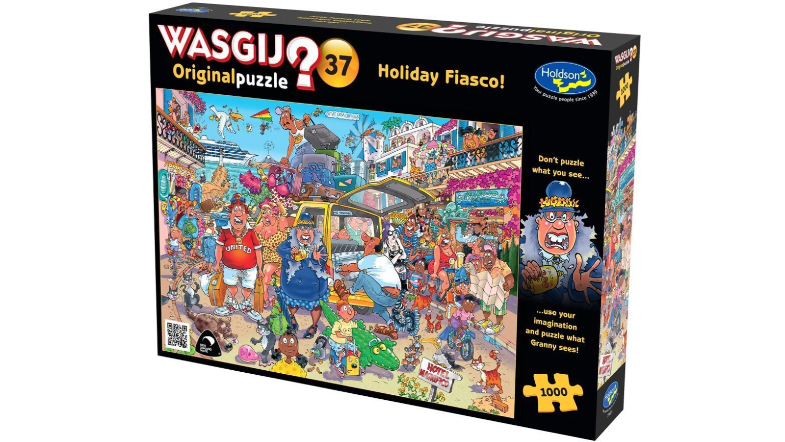Wasgij 1000 Piece Holiday Fiasco Holdson Jigsaw Puzzle