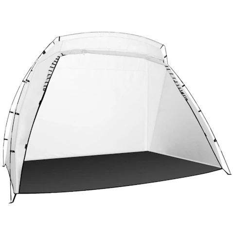 White Portable Spray Paint Tent - 259 x 183 x 168cm