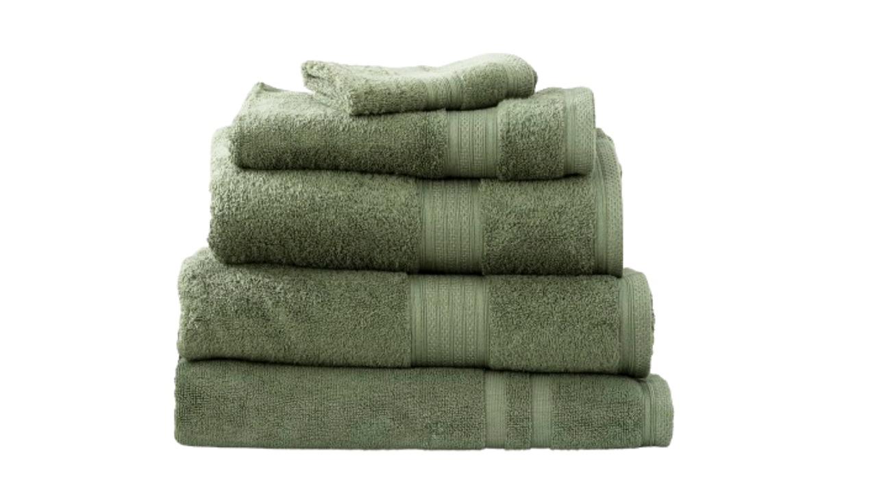 Renee Taylor 5 Piece Stella 650 GSM Super Soft Bamboo Cotton - Jade