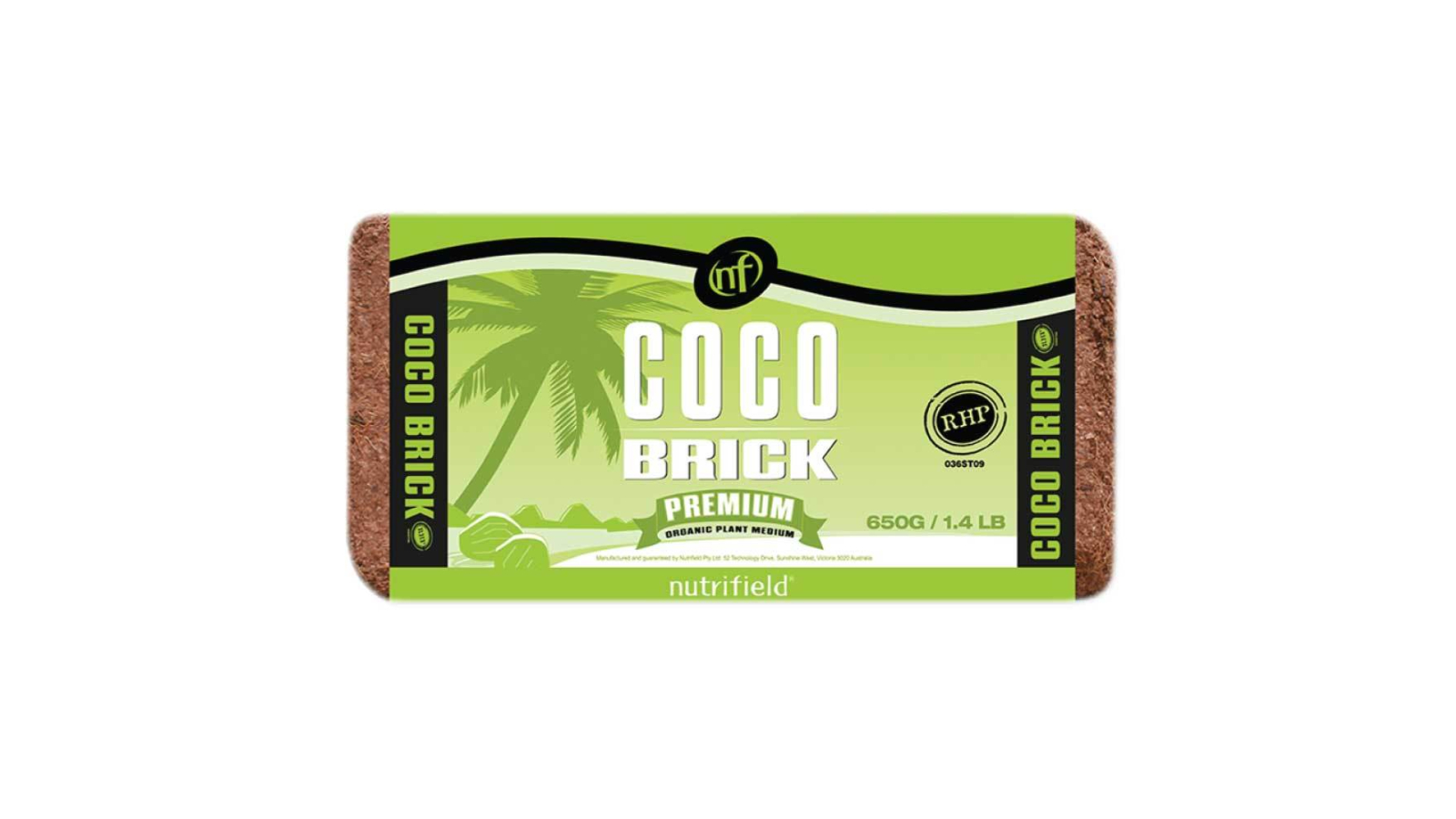 Nutrifield Premium Organic Coco Brick - 650g