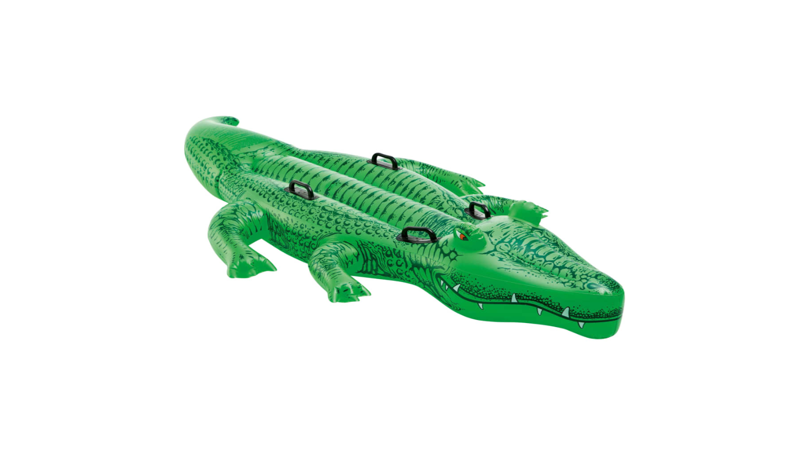 Intex Ride-on 203 x 114cm Giant Gator Green Harvey Norman