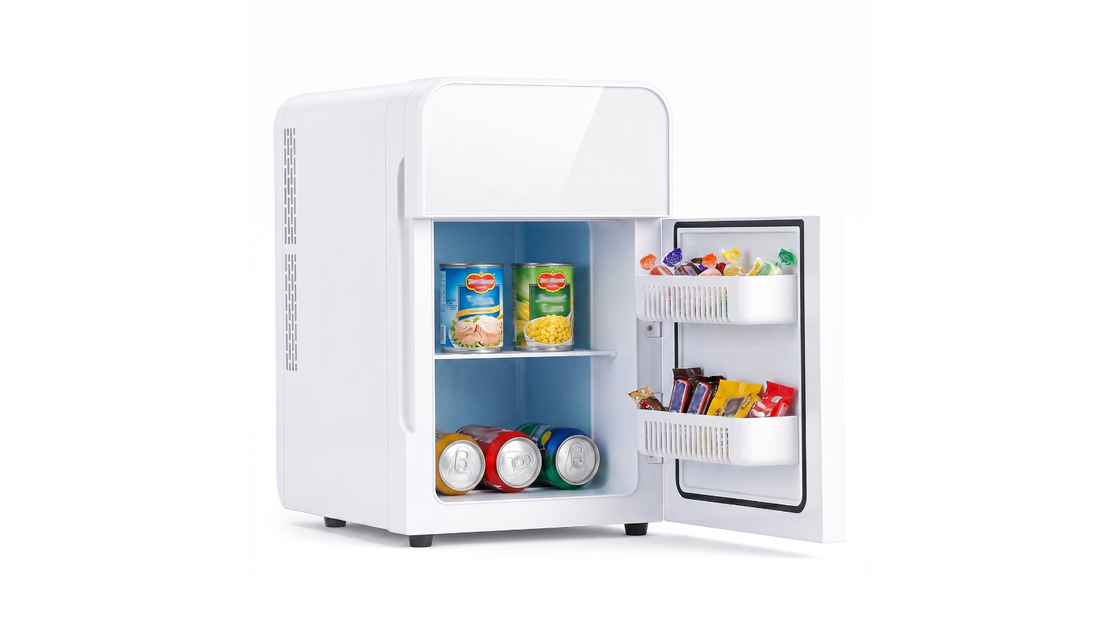 Advwin Portable Electric Double Door Cooler and Warmer Mini Fridge - 25L