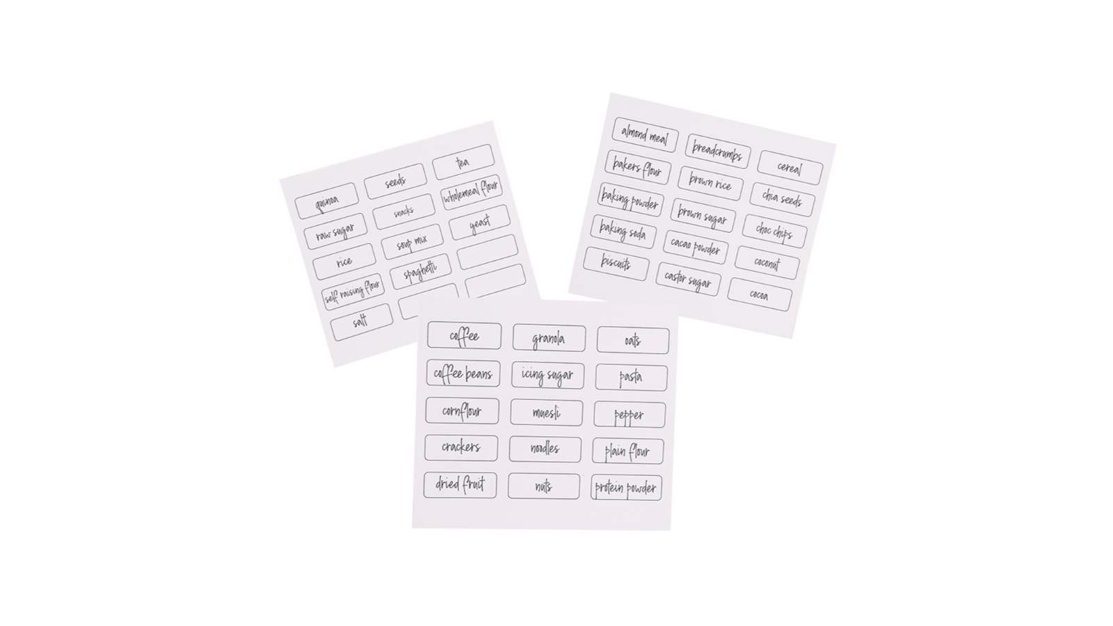 Appetito Canister Label - Pack of 45
