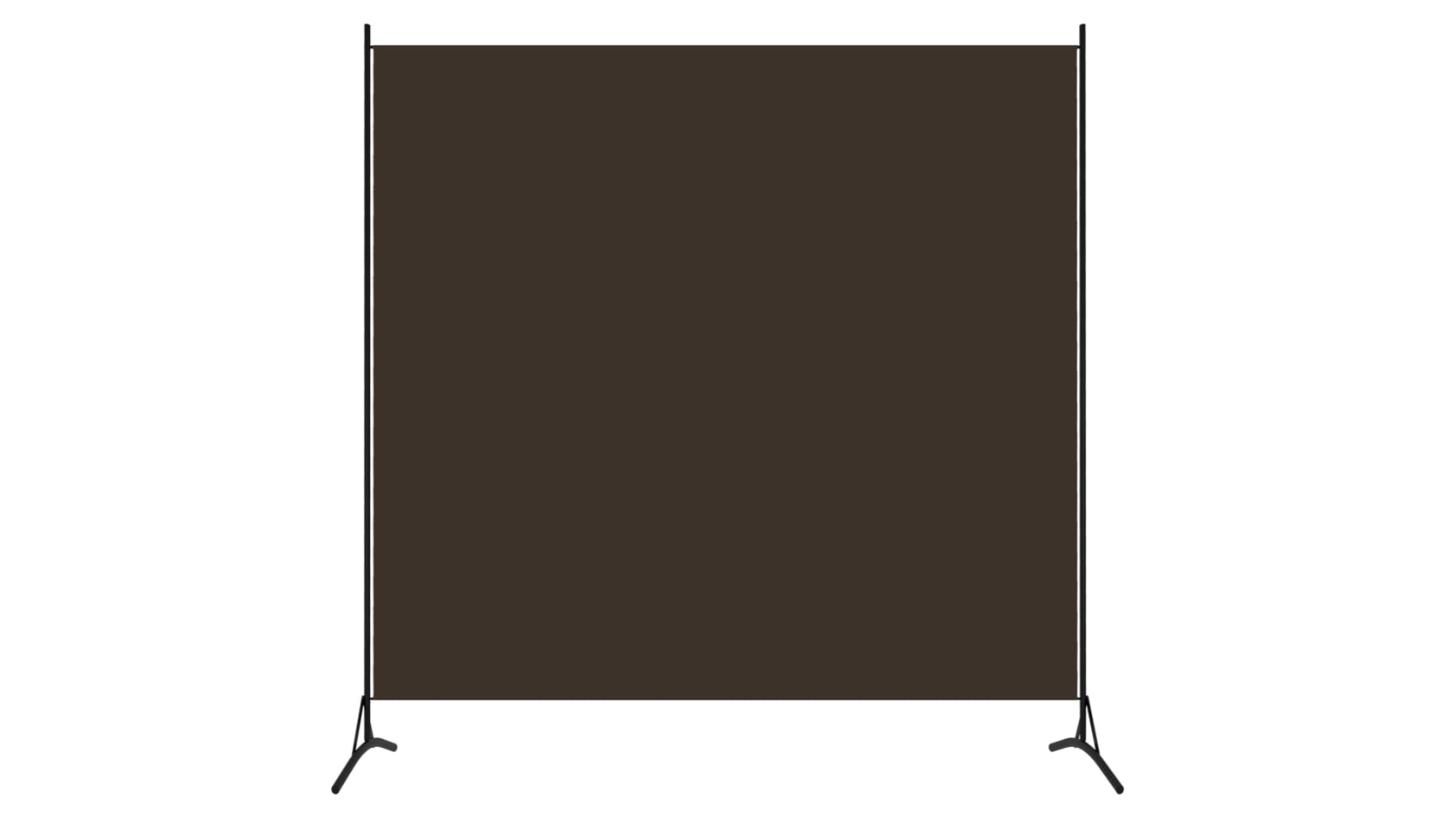 vidaXL Brown 1-Panel Room Divider - 175 x 180cm