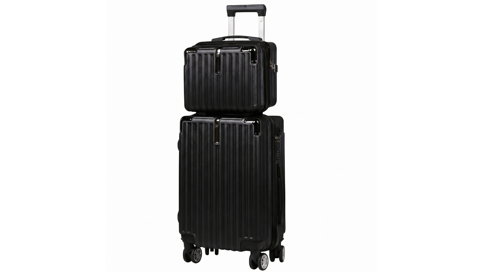 Advwin Set of 2 Luggage - Black