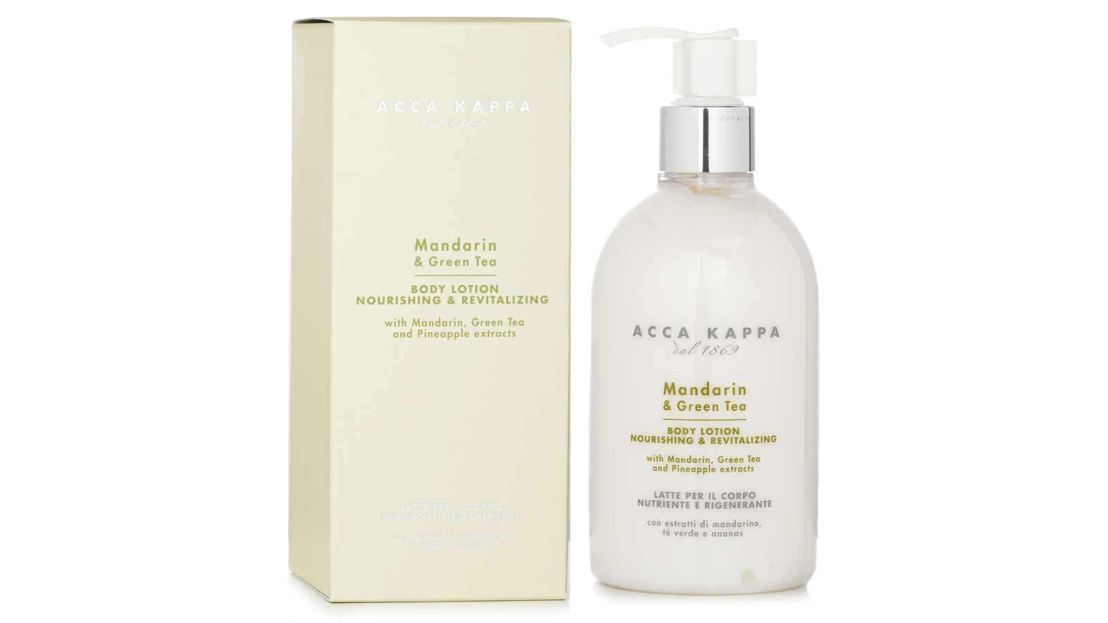 Acca Kappa Mandarin and Green Tea Body Lotion - 300ml/10.4oz