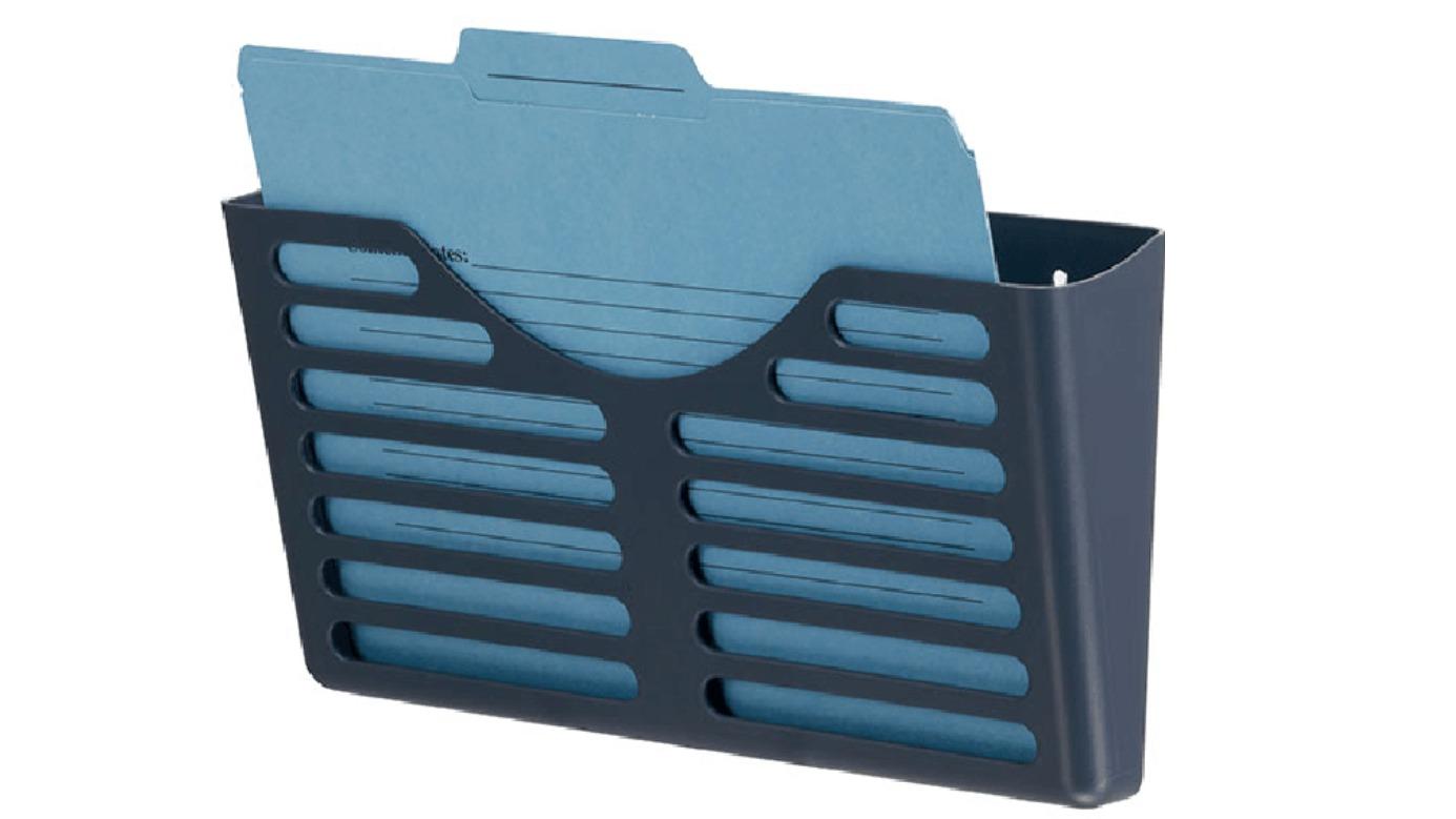 Esselte Charcoal Vertical Mate File Pocket | Harvey Norman