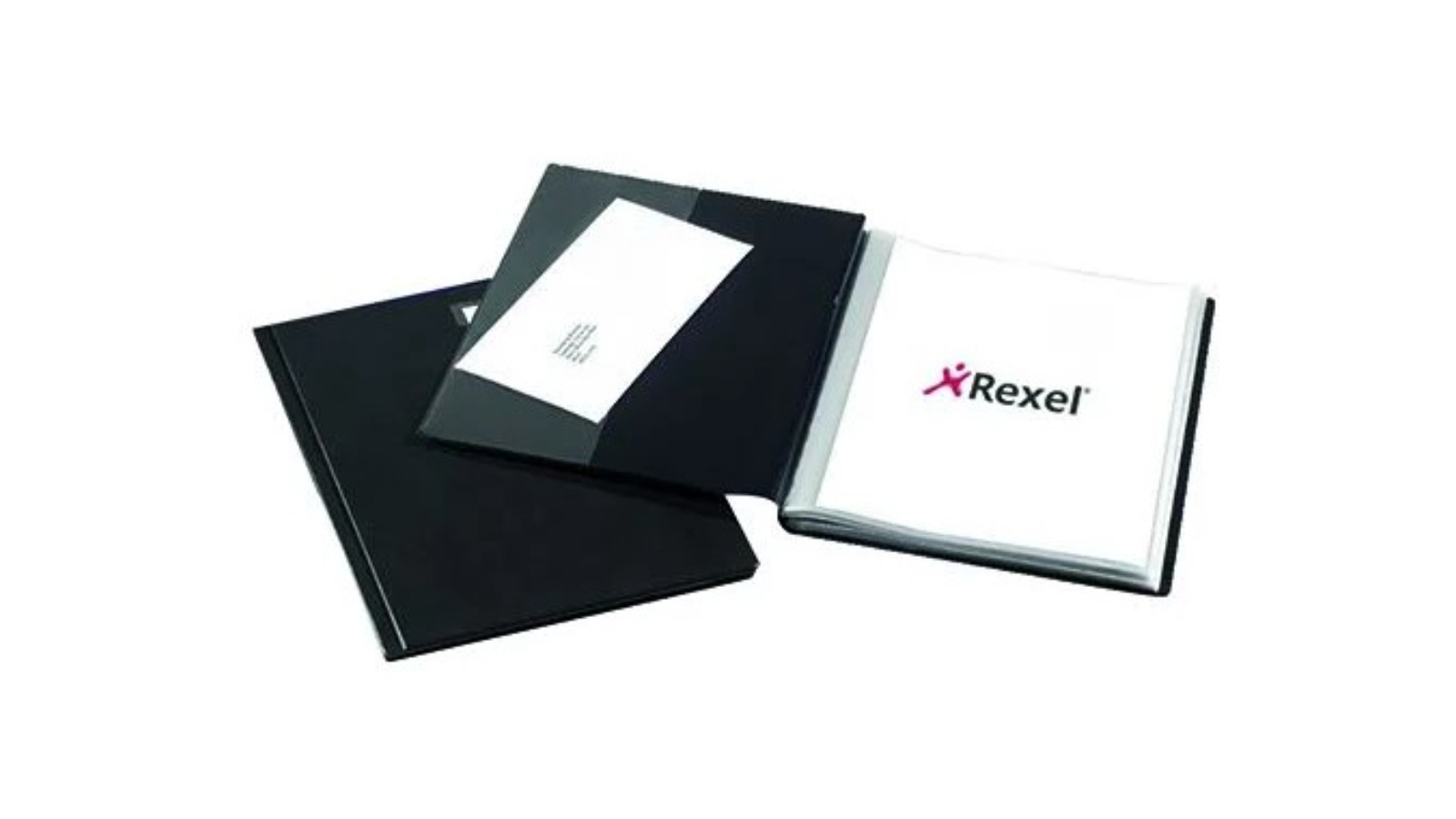 Rexel A4 24 Pocket Slimview Display Book - Black