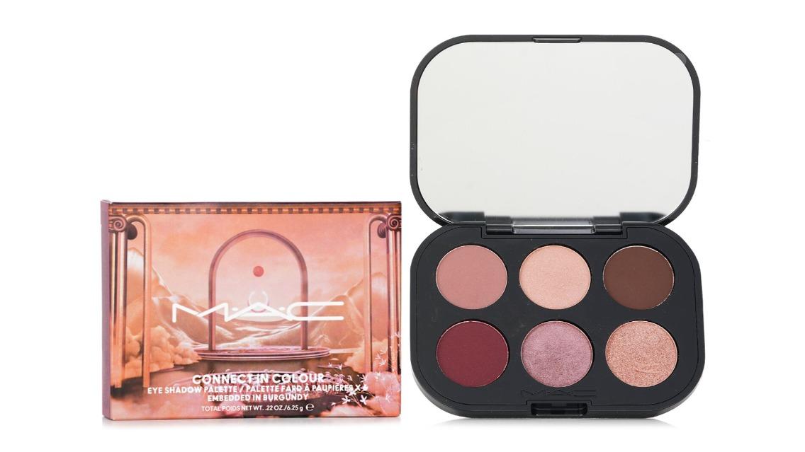MAC No. Embedded In Burgundy Connect In Colour Eye Shadow Palette - 6.25g/0.22oz