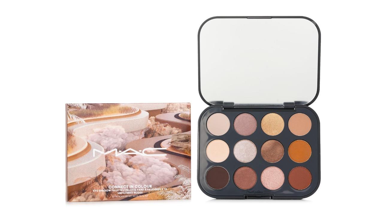 MAC No. Unfiltered Nudes Connect In Colour Eye Shadow Palette - 12.2g/0.43oz