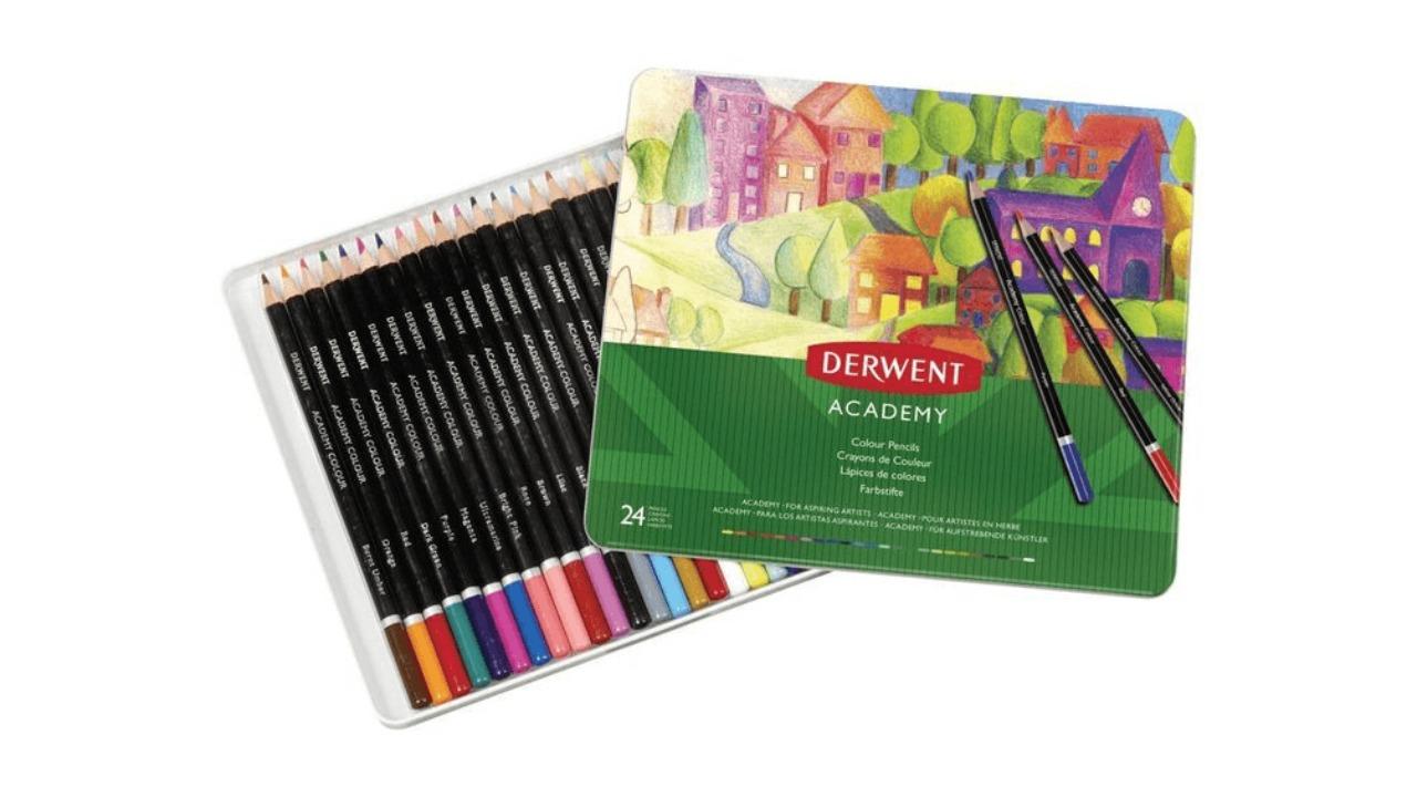 Derwent Academy Set of 24 Coloured Pencil