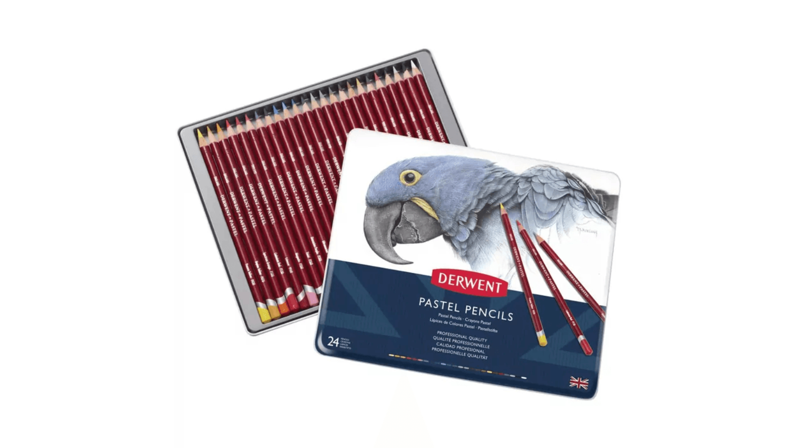 Derwent 24 Piece Pastel Colour Pencil