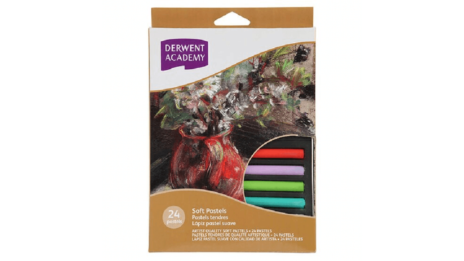 Derwent Academy Assorted Soft Pastel - Pack of 24