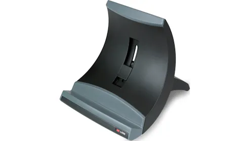 3M LX550 Black Adjustable Height Vertical Laptop Riser Stand | Harvey ...