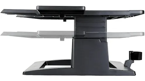 3M LX500 Laptop Stand Height Adjustable Riser - Black | Harvey Norman