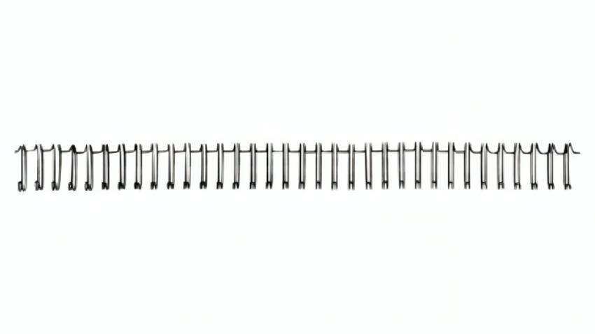 GBC Pack of 100 Black 21 Loop A4 Wire Binding Comb | Harvey Norman