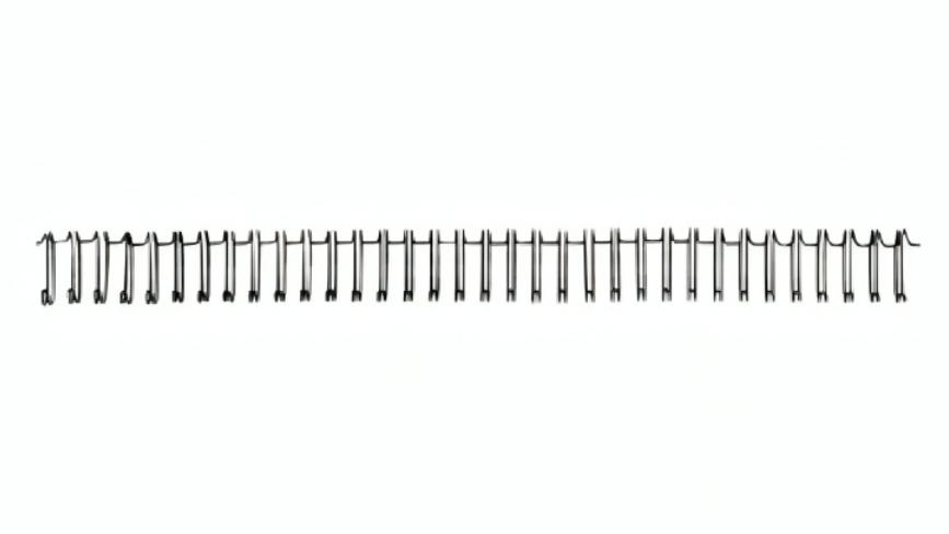 GBC Pack of 100 Black 34 Loop A4 Wire Binding Comb