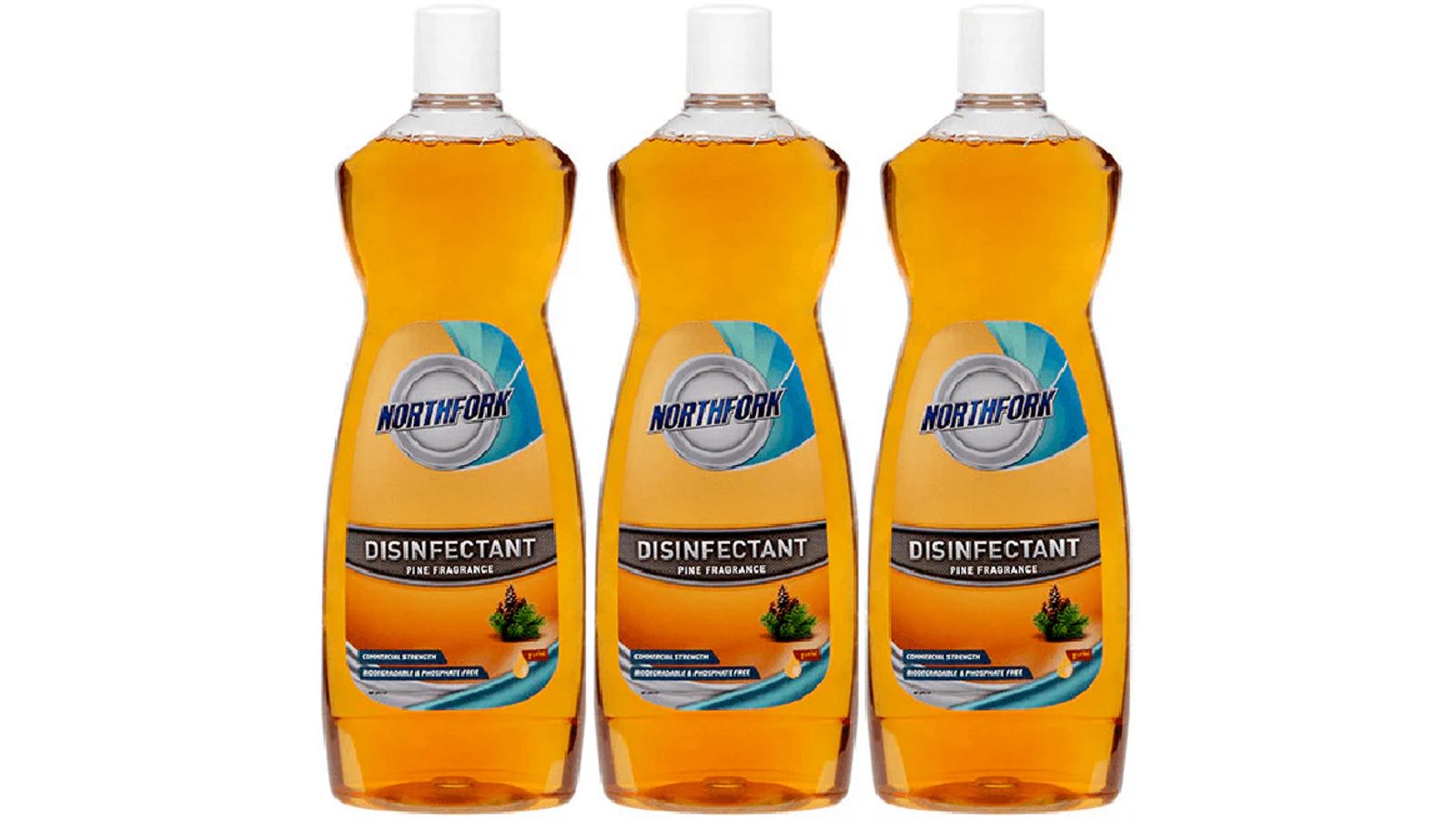 Northfork Pack of 3 Pine Disinfectant - 1 Litre
