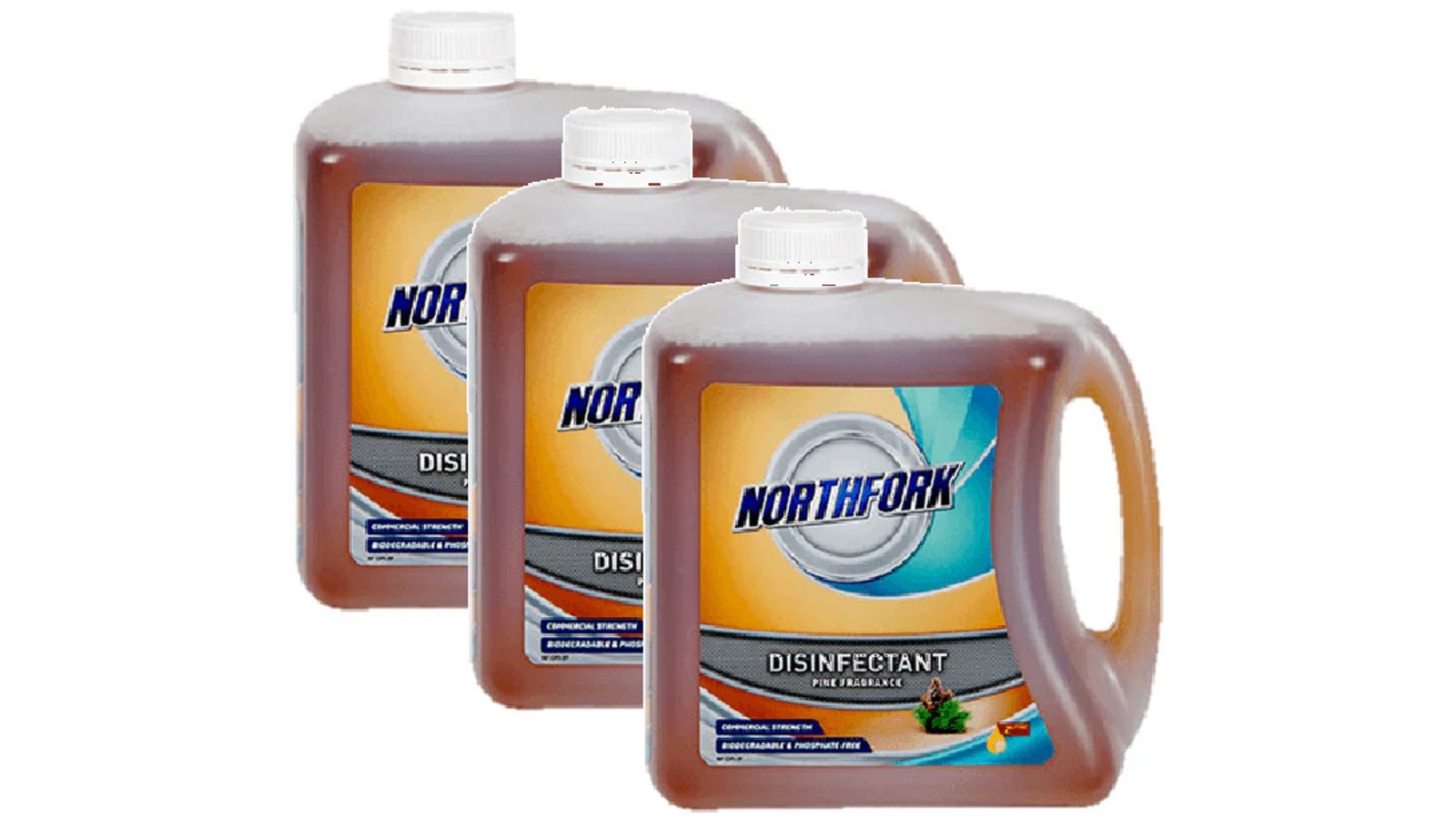 Northfork Pack of 3 Pine Disinfectant - 2 Litre