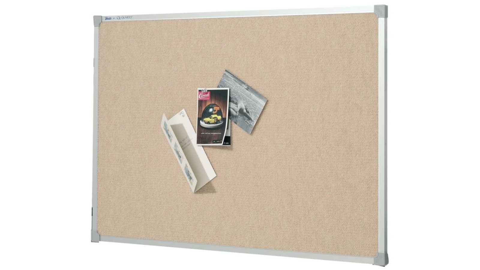 Quartet 120 x 90cm Penrite Fabric Board - Beige