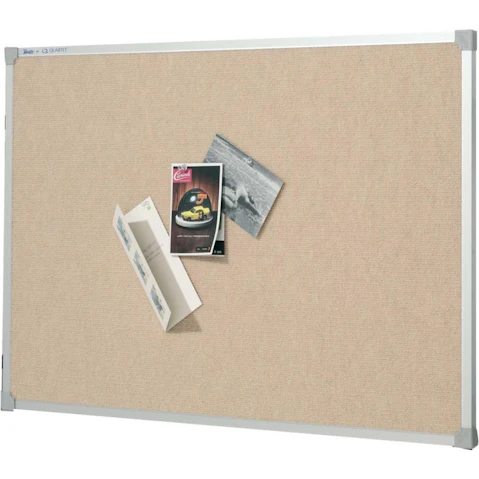 Quartet 120 x 90cm Penrite Fabric Board - Beige