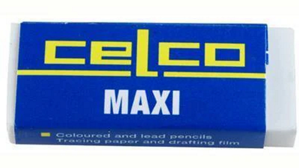 Celco Maxi Eraser - White