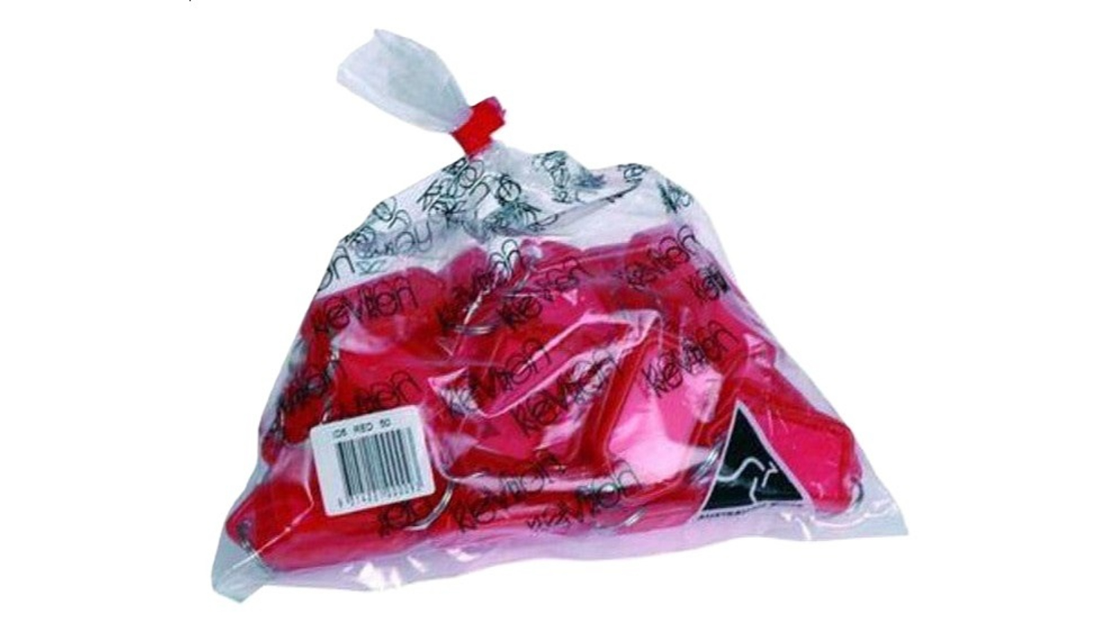 Kevron Pack of 50 Red Key Tag