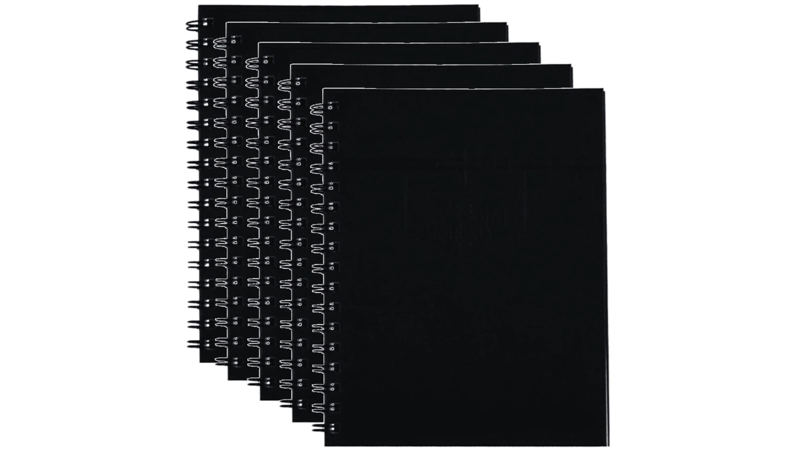 Spirax 511 Pack of 5 Notebook Spiral Bound Hard Cover with 200 Page ...