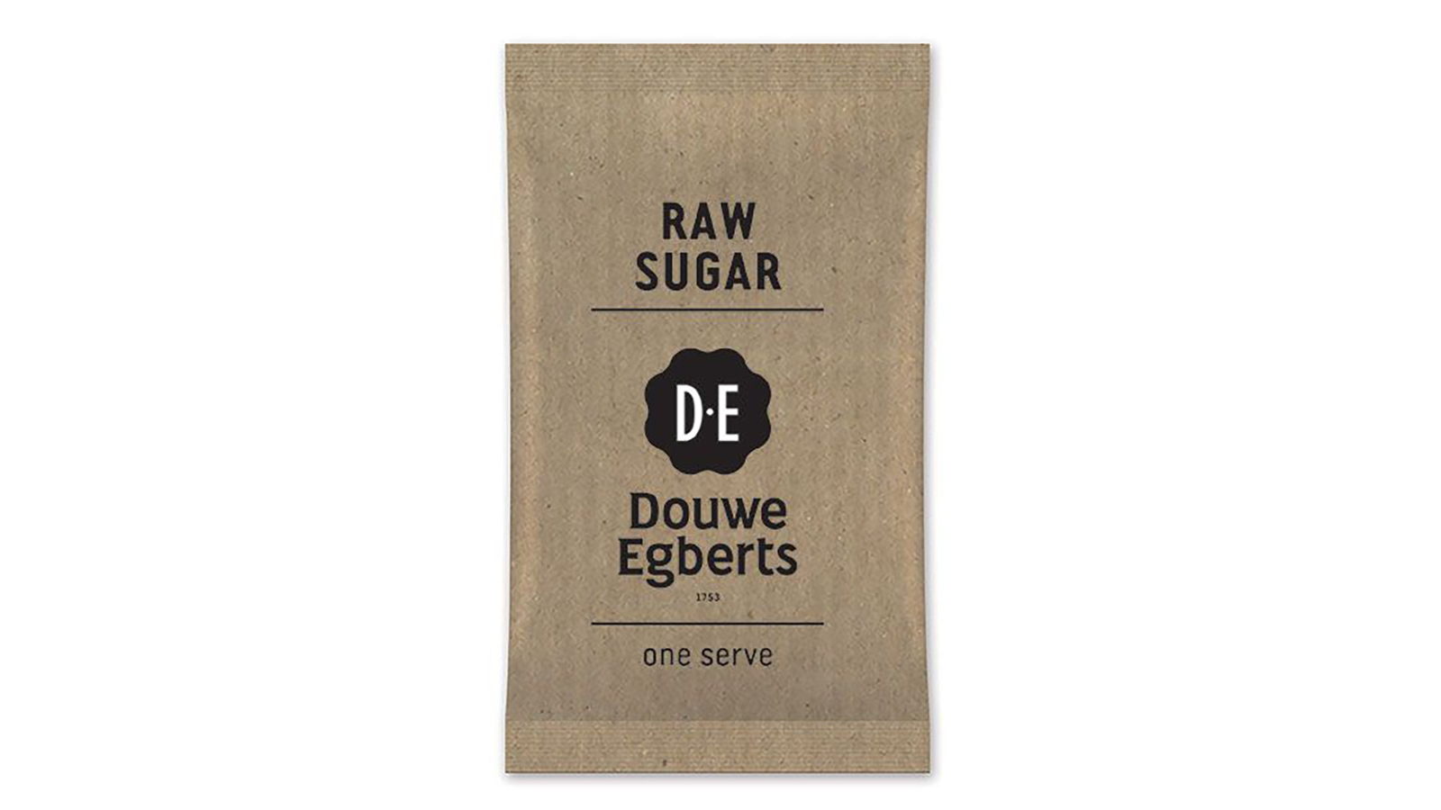 Douwe Egberts 3g Single Serve Sachet Raw Sugar - Pack of 2000