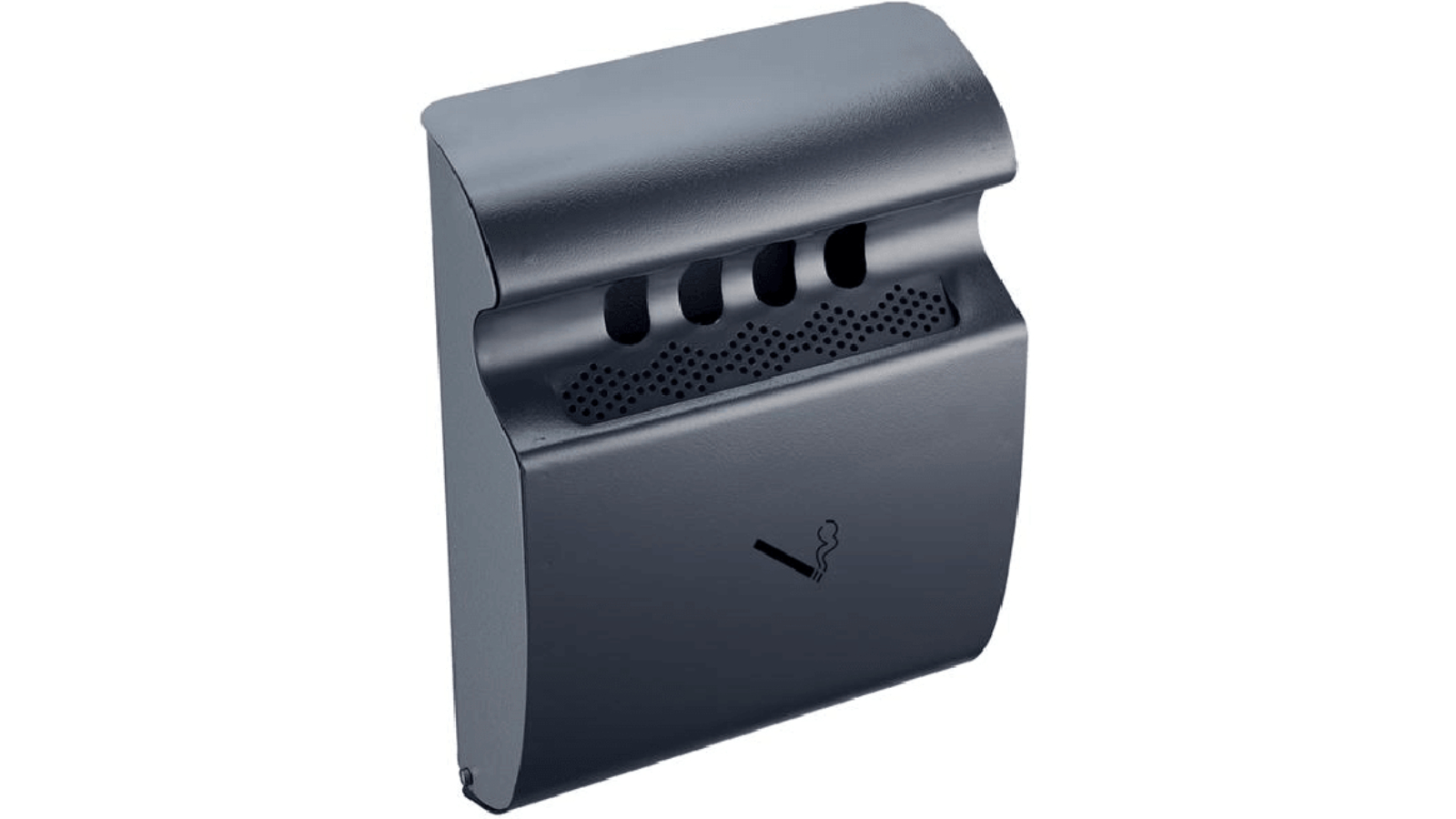 Compass Grey Wall Mounted Ash Tray Bin