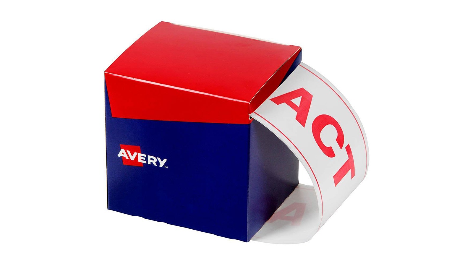 Avery Pack of 500 White ACT State Identification Label