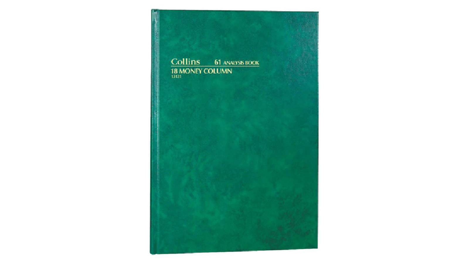 Collins-Debden 61 A4 84 Leaf Page Series 18 Money Column Analysis Book - Green