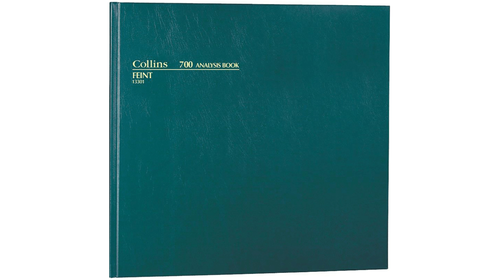 Collins-Debden 700 A3.5 96 Leaf Faint Rule Series Analysis Book - Green