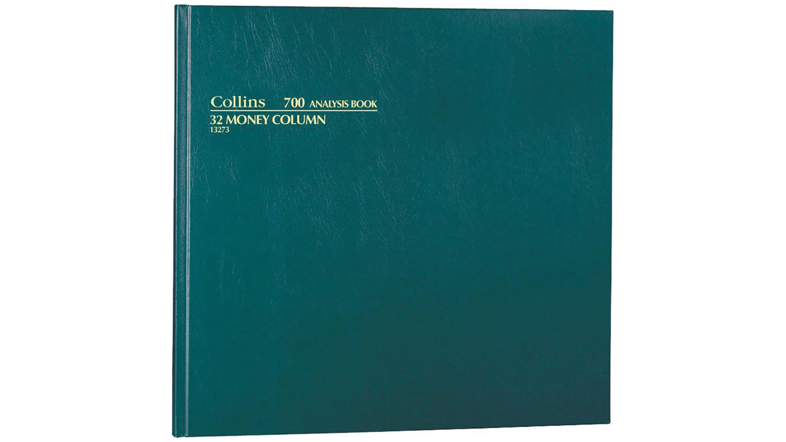 Collins-Debden 700 A3.5 96 Leaf MC Series Analysis Book 32 Money Column - Green