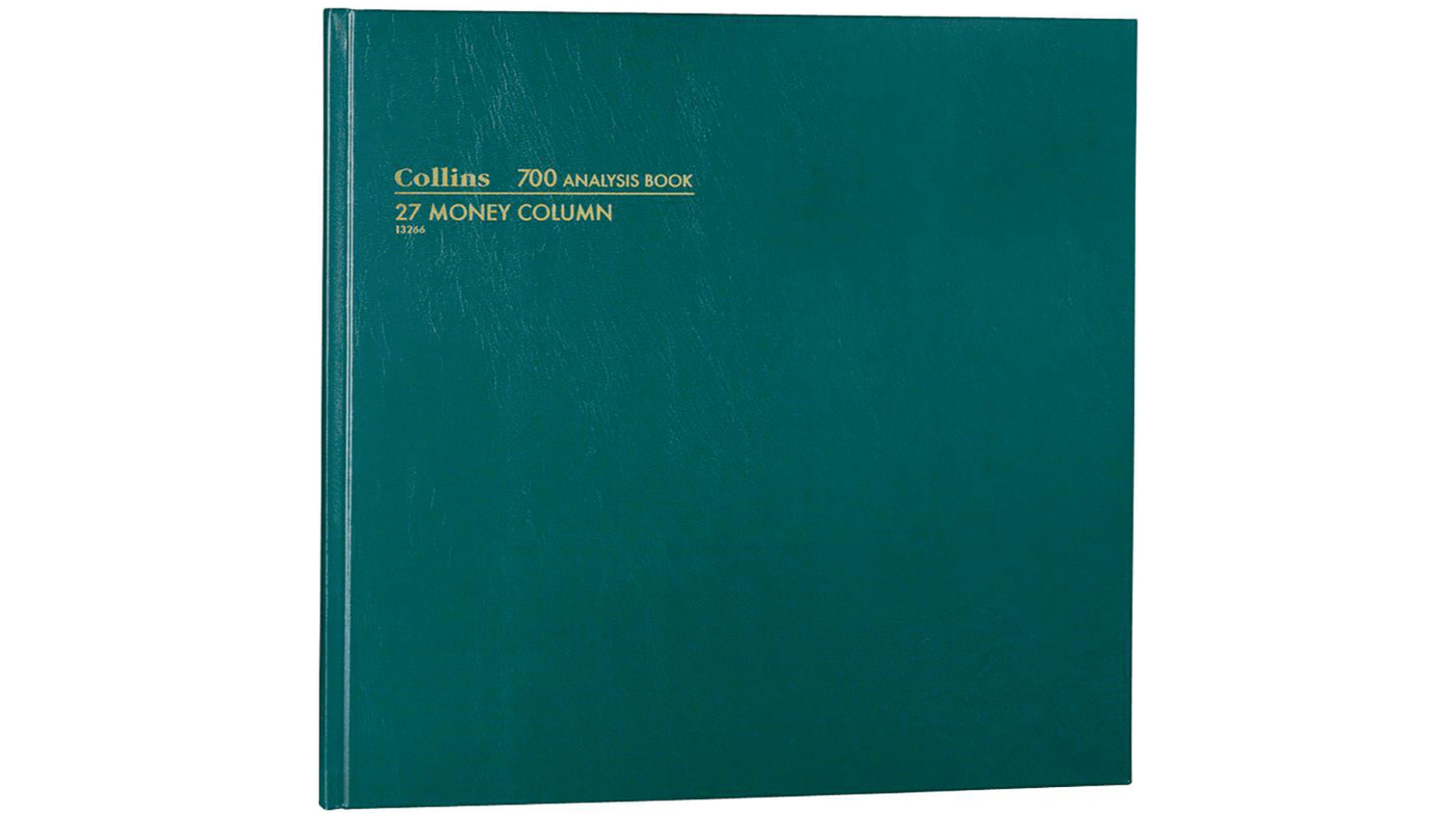 Collins-Debden 700 A3.5 96 Leaf MC Series Analysis Book 27 Money Column - Green