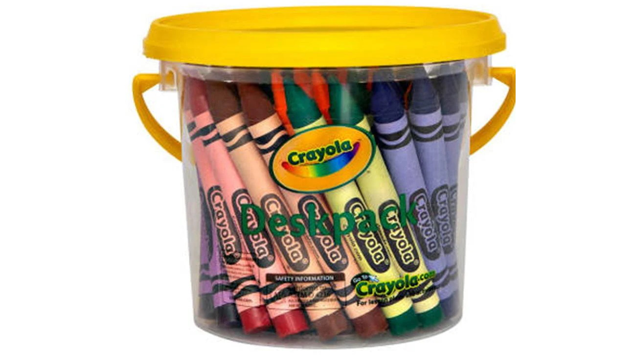 Crayola Crayons Pack of 48 Large Assorted Classpack