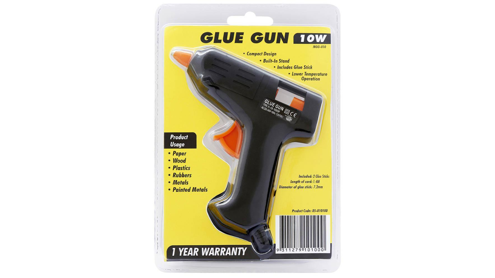 UHU 10W Paper Wood Plastic Metal Rubber Mini Glue Gun