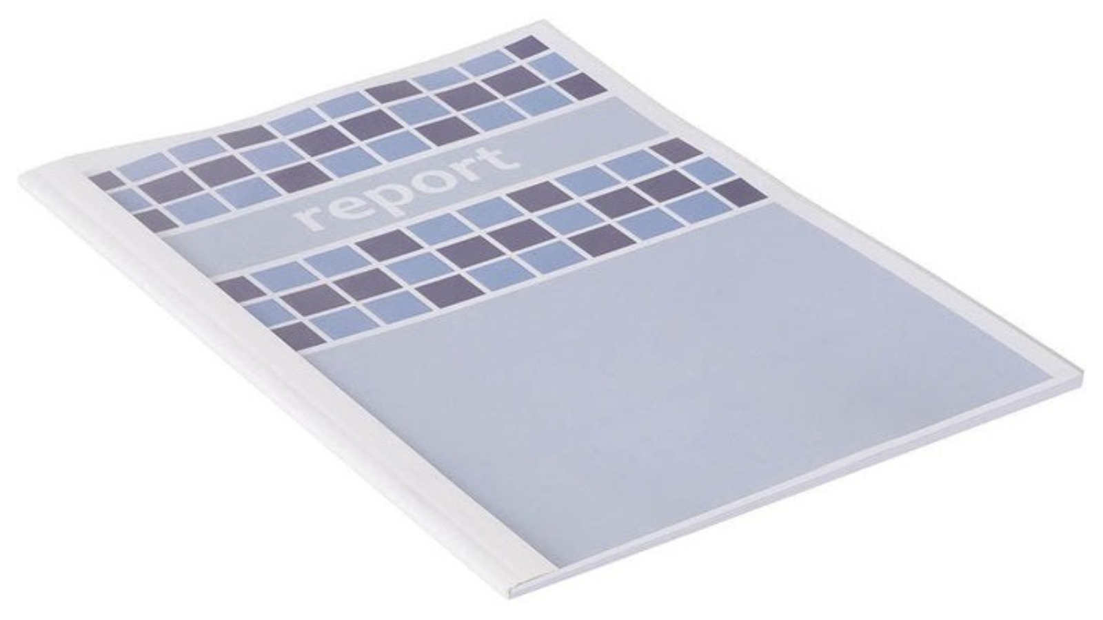 Gold Sovereign Box of 100 0.3cm Spine Thermal Binding Cover - White/Clear