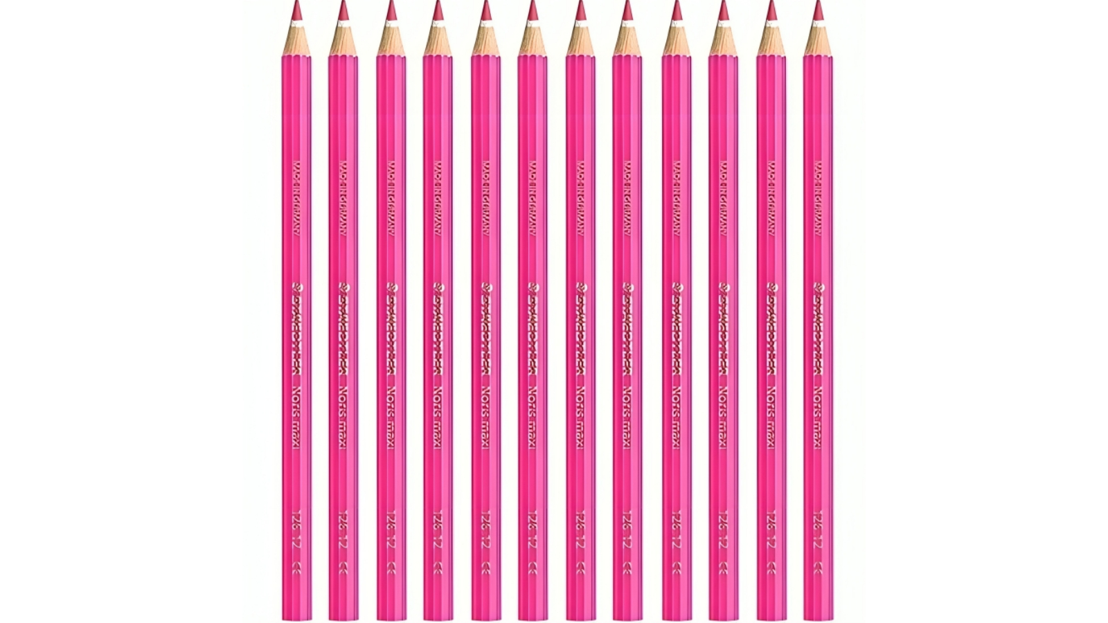 Staedtler Pack of 12 Noris Club Maxi Learner Coloured Pencil
