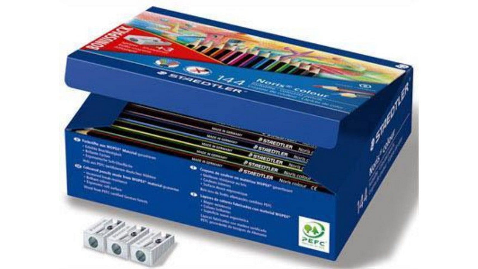 Staedtler Noris Colour Pencils Assorted 144 Classpack
