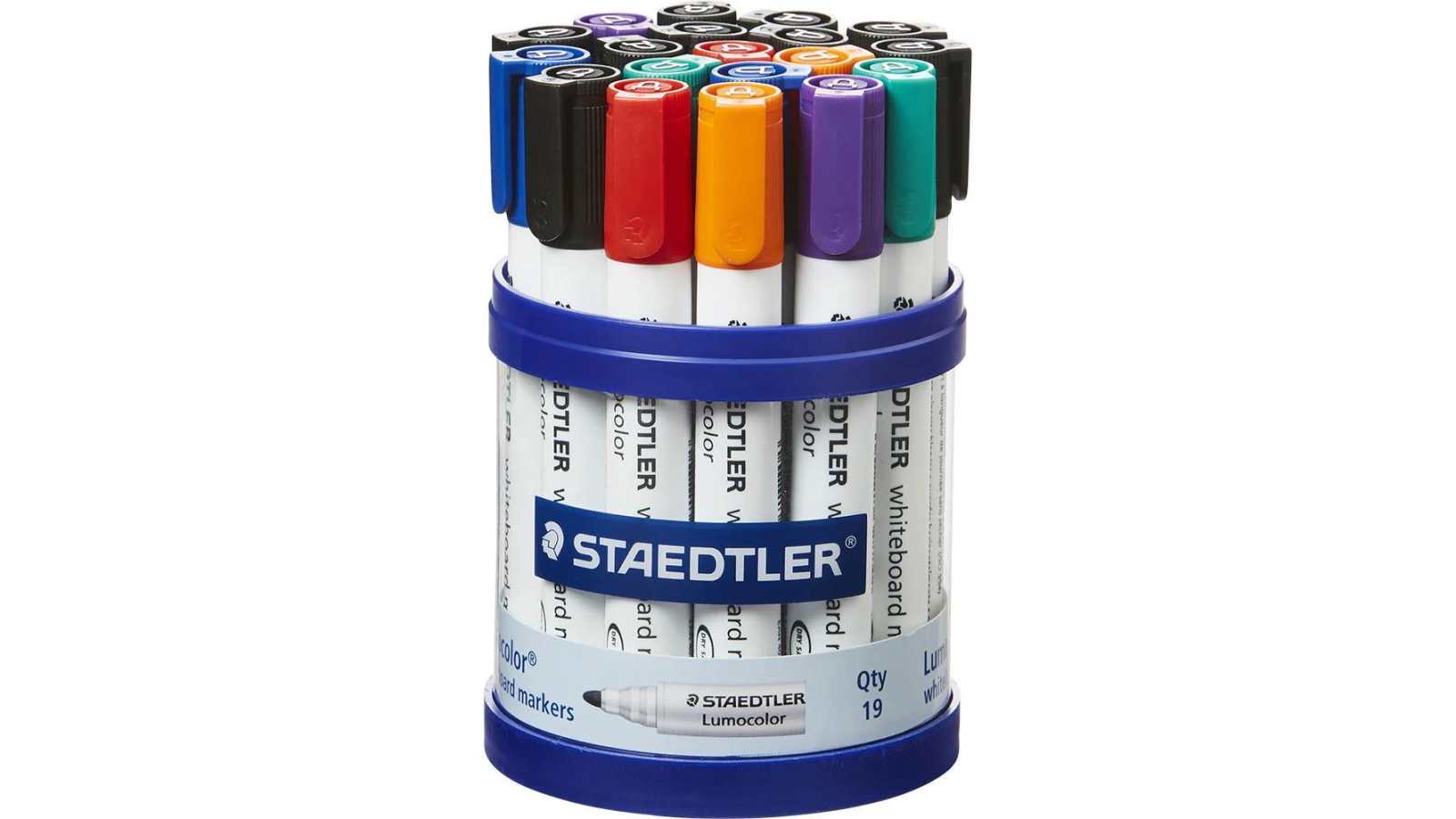 351 B 5 V 12] STAEDTLER Lot De 12 Marqueurs Pour Tableau Blanc "Lumocolor 35