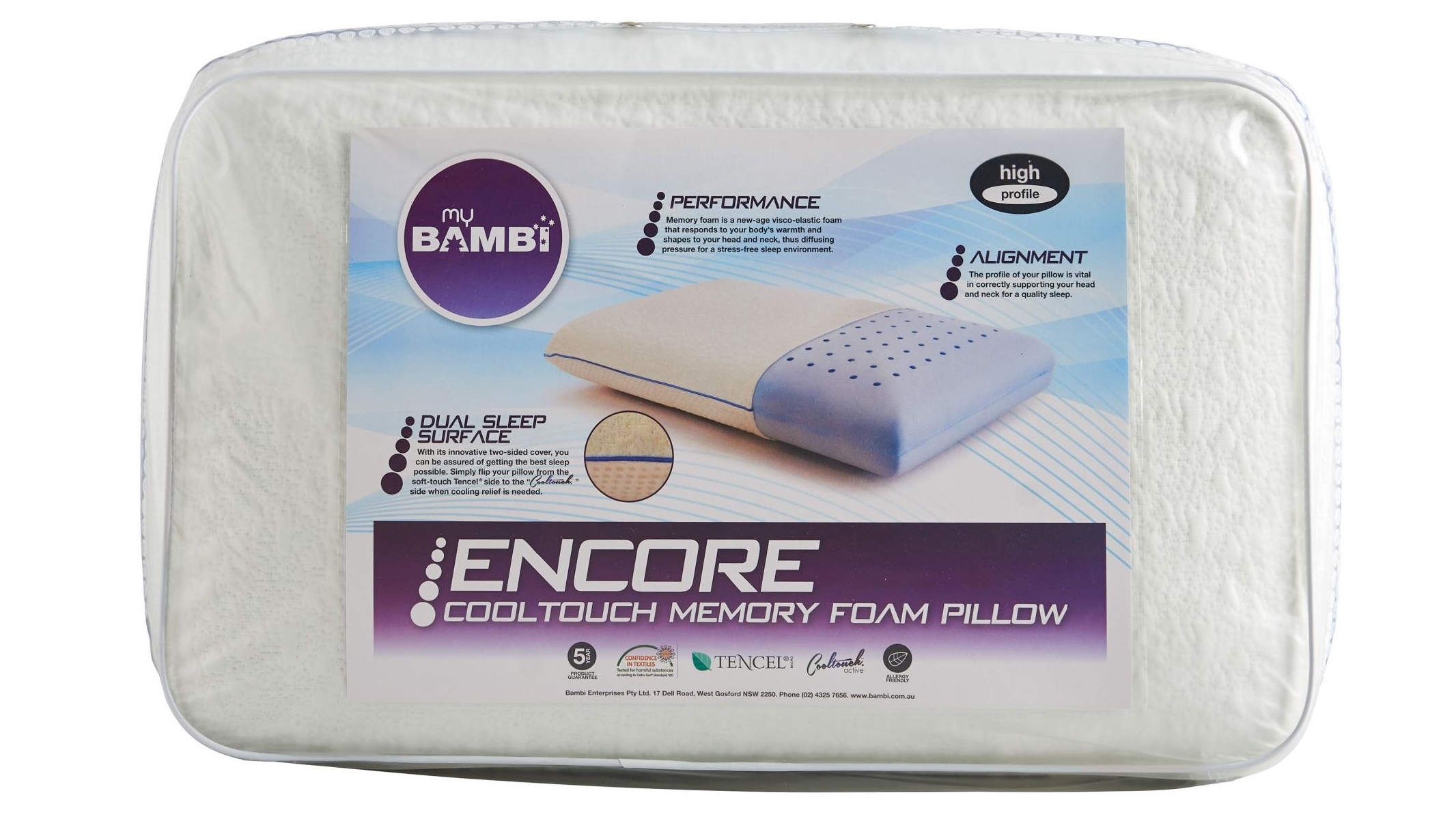 Memory foam fashion pillow harvey norman