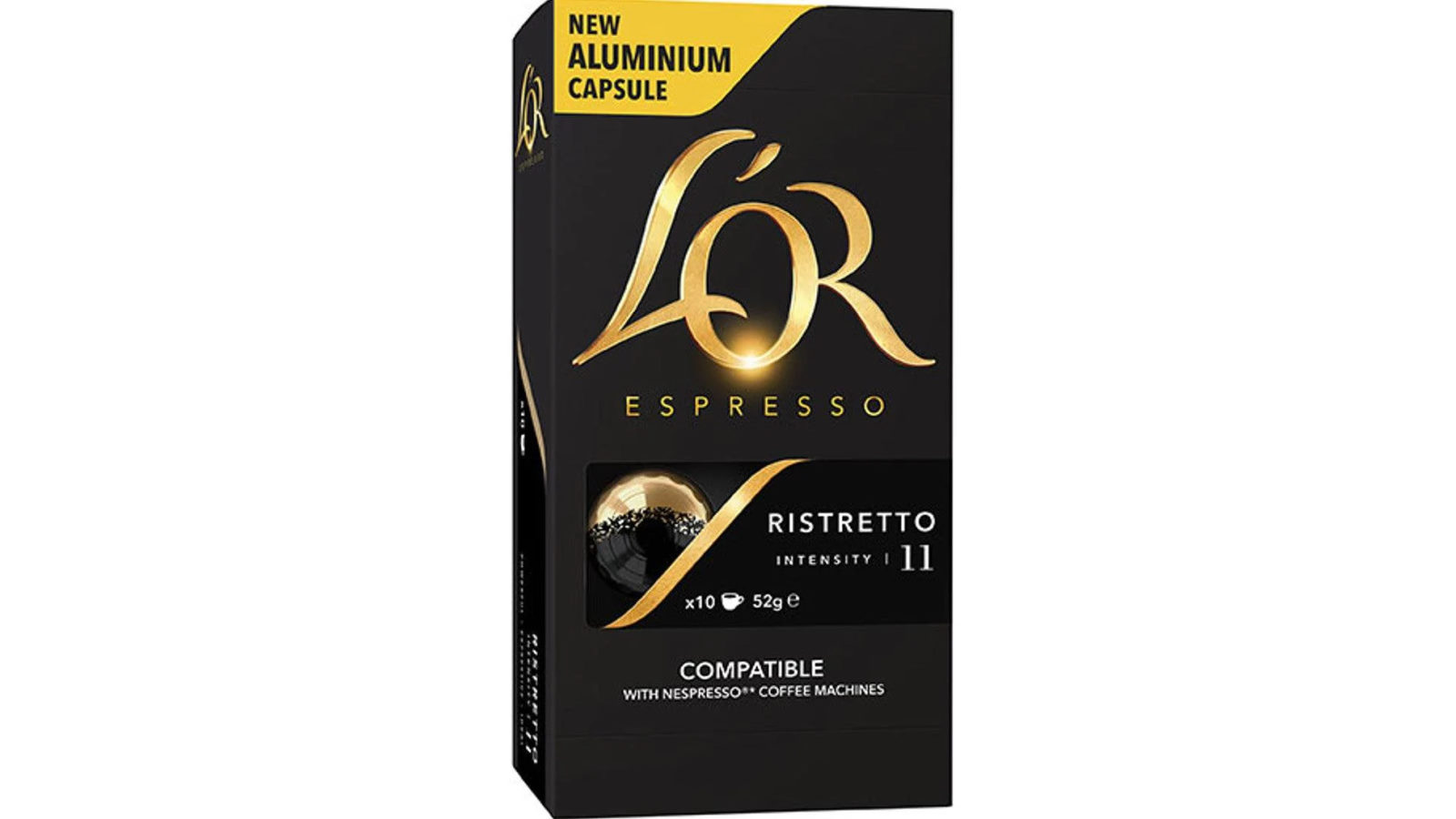 L'Or Espresso Coffee Pods Ristretto - Box of 100