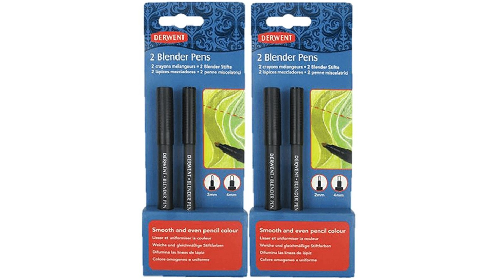 Derwent 2 Piece Blender Pen - Black