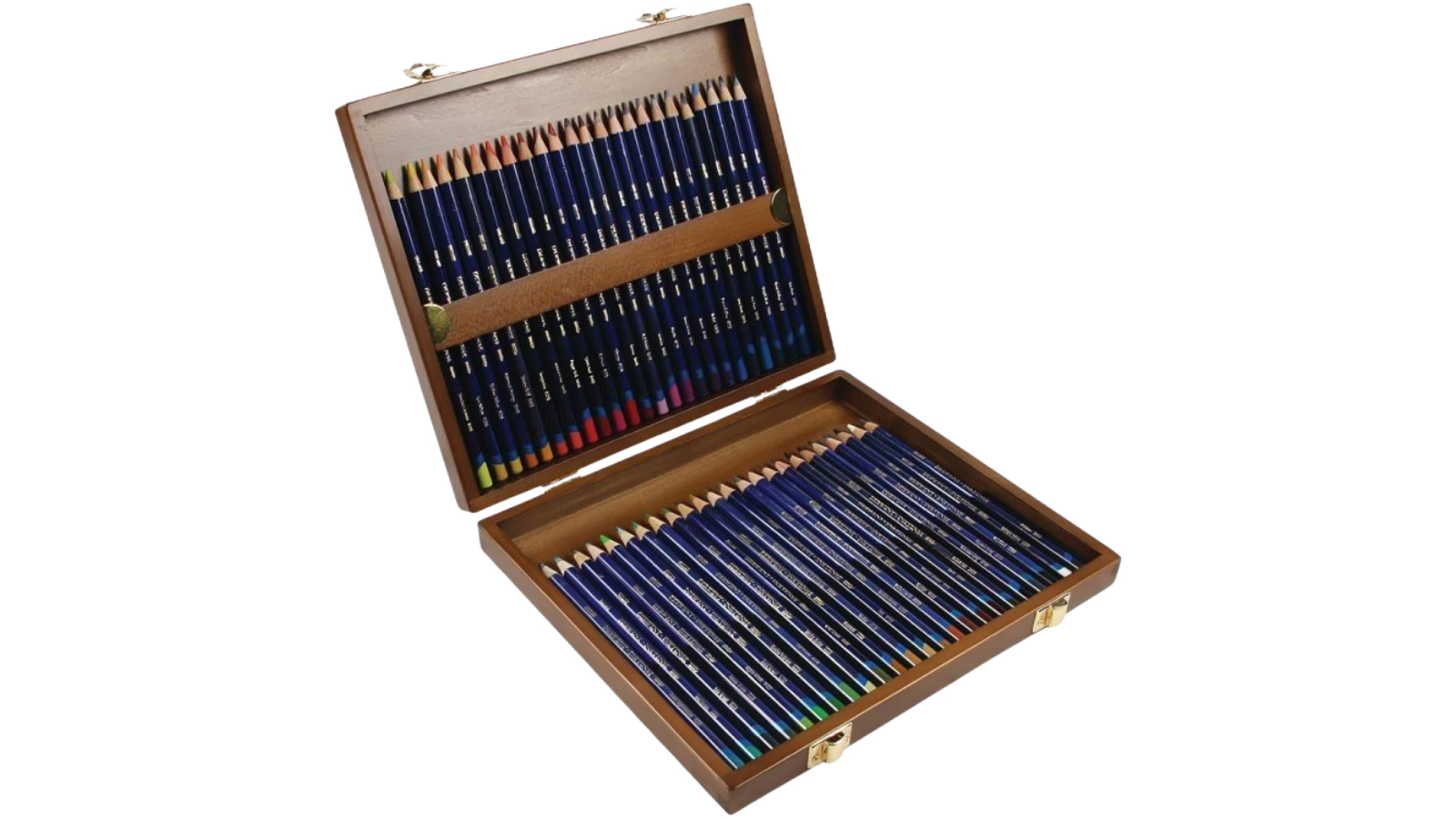 Derwent Set of 48 Assorted Inktense Pencil Wooden Box