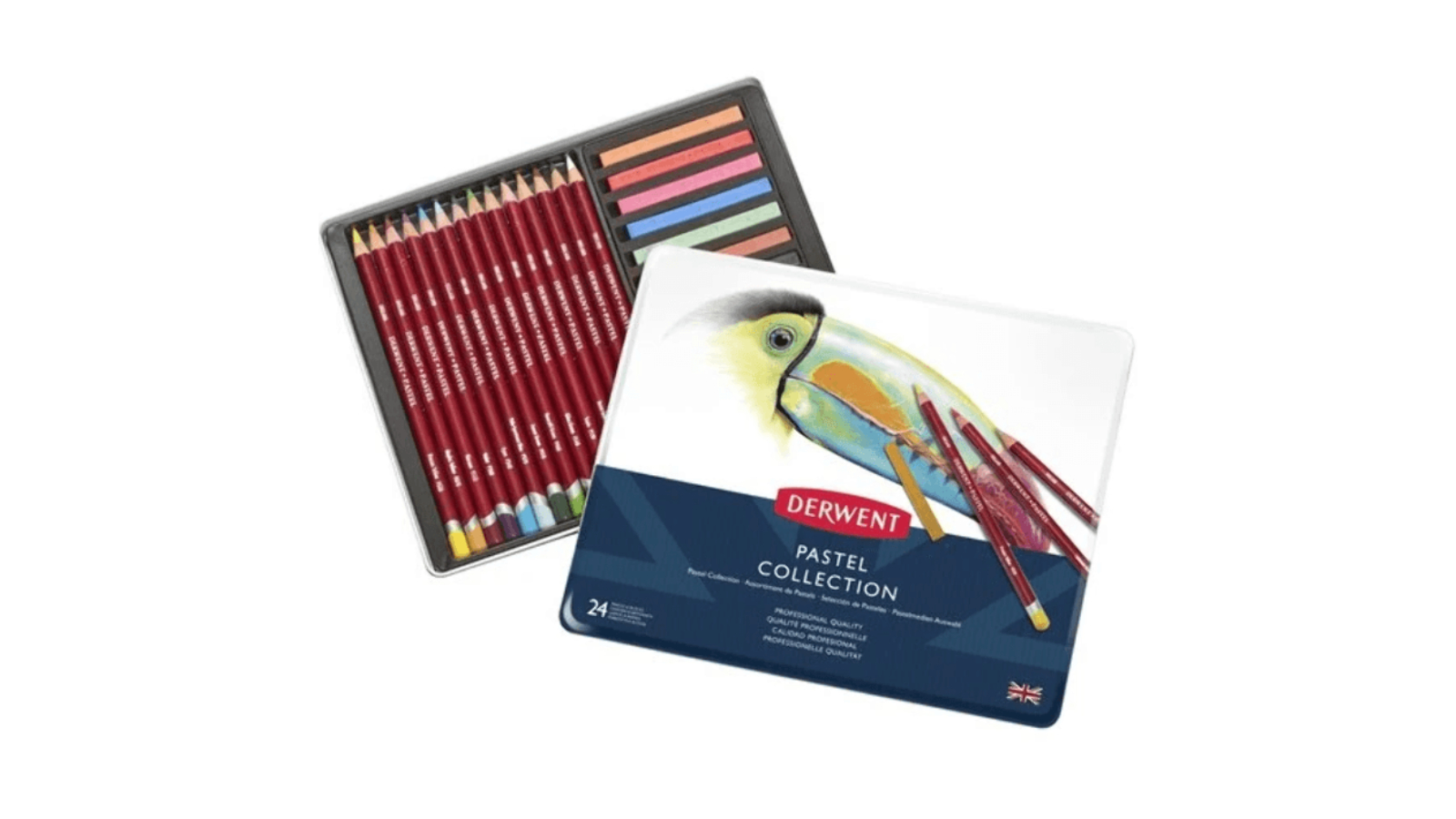 Derwent 24 Piece Pastel Collection