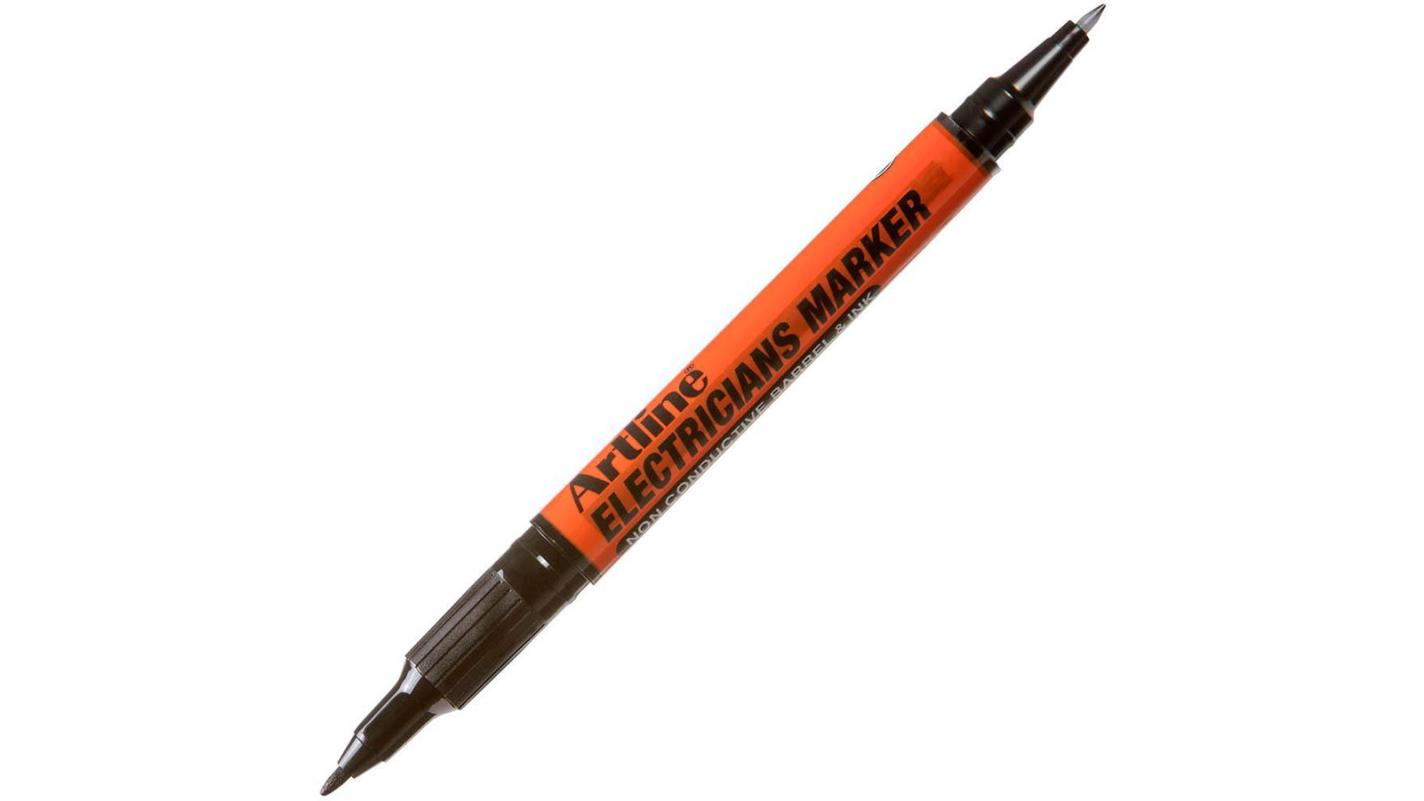 Artline Electricians Dual Nib Permanent Marker - Black