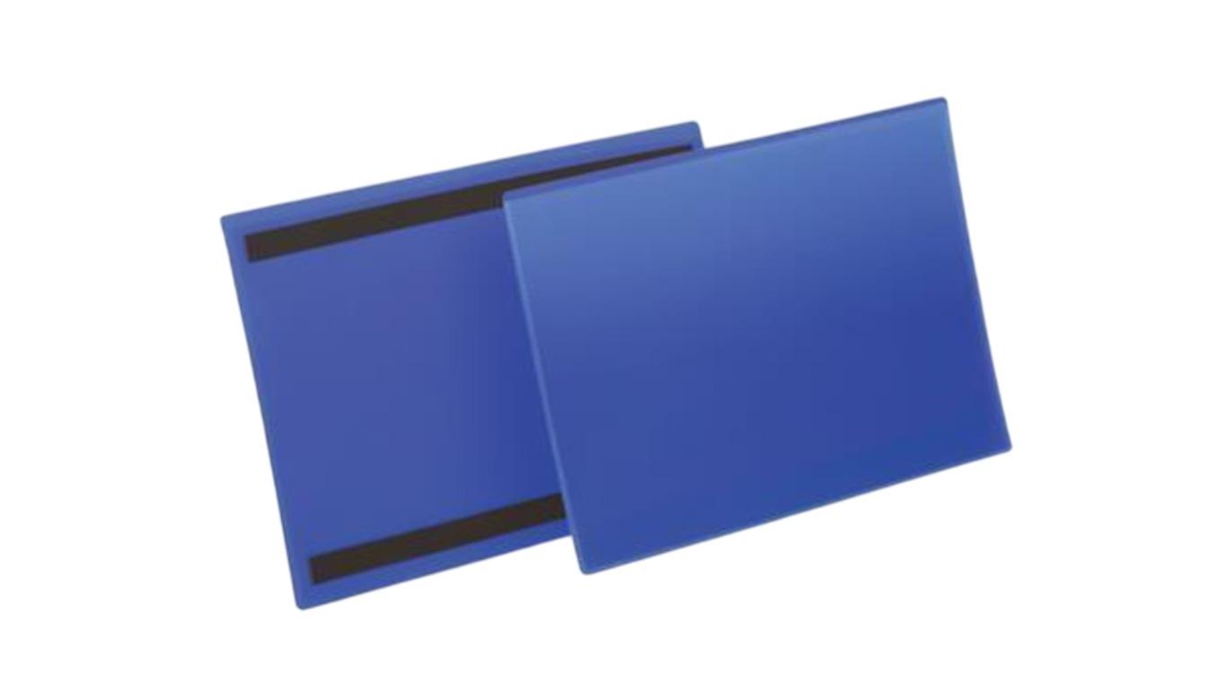 Durable Pack of 50 Logistics Magnetic A4 Landscape Document Pocket